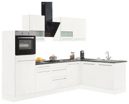 OPTIFIT Winkelküche Bern, Stellbreite 285x175 cm, wahlweise mit E-Geräten