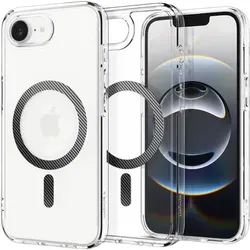Spigen Handyhülle für iPhone 16e - Ultra Hybrid Carbon Fiber - Taschen & Schutzhüllen für iPhone 16e, bietet robusten Schutz mit magnetischer Schutzhülle, anti-kratz und rutschfestem Design für optimalen Grip.