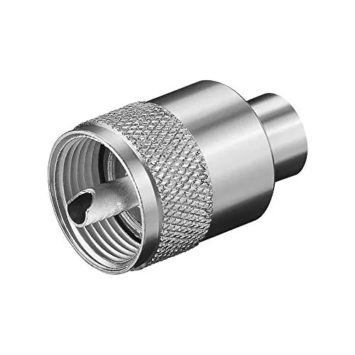 goobay UHF-Stecker, für Kabel-Ø max. 5,3mm