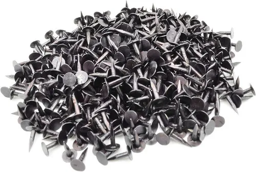 Design61 500x Kammzwecken 1,4 x 7 mm Nägel Großer Rundkopf Lange Scharfe Spitzen