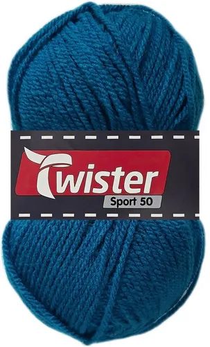 Kurtenbach 50 Gramm Twister Sport 50 aus 100 % Polyacryl Farbauswahl Bastelgarn