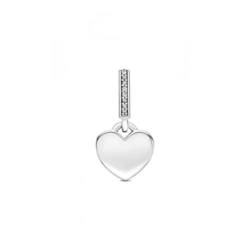 PANDORA Moments Gravierbares Herz Charm-Anhänger von Pandora