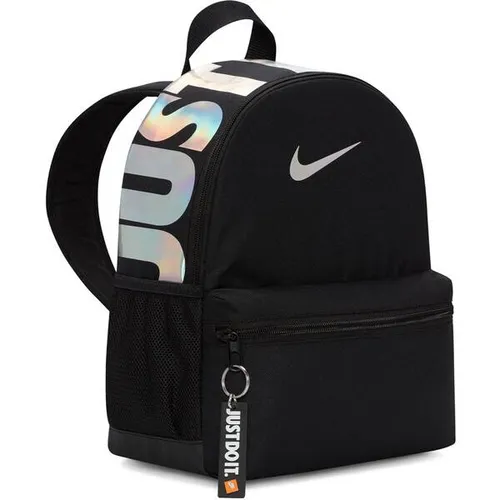 NIKE Rucksack Y NK BRSLA JDI MINI BKPK - Freizeittaschen, kompakter Rucksack mit geräumigem Hauptfach und praktischer Vordertasche - ideal für Abenteuer und Freizeitaktivitäten.