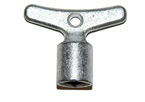 Jürgens Shop Wasserleitungsschlüssel Vierkant 8mm, Dornschlüssel, Vierkantschlüssel, Steckschlüssel