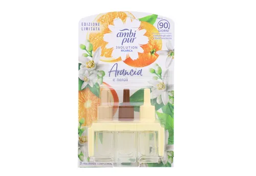 ambi pur Raumduft-Nachfüllflasche Ambi Pur 3Volution Arancia Orange und Neroli Duft Lufterfrischer 20ml