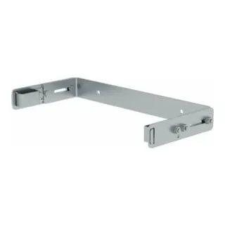 Verstellbarer Wandhalter 200-275 mm aus verzinktem Stahl - Zubehör für Leitern & Gerüste, flexibles Design für einfache Anpassung und hohe Stabilität.
