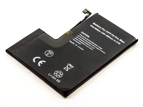 AGI Akku für Apple iPhone 12 Pro Max Li-Pol 3,83 Volt 3650 mAh schwarz Handy-Akku 3650 mAh (3.83 V)