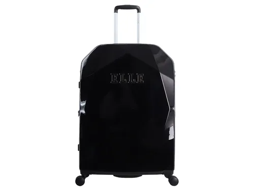 ELLE Koffer ELLE mit vollständig gefüttertem Innenraum - Trolley mit 100 Litern Volumen, robustem ABS-Material, und einem eleganten, vollständig gefütterten Innenraum für organisiertes Packen.