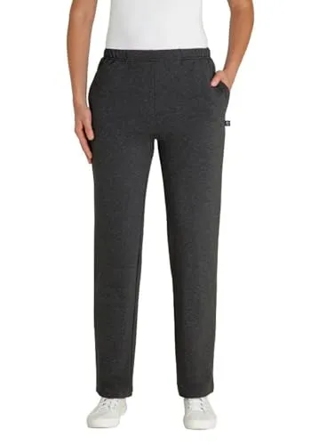 hajo Freizeithose Sporthose Trainingshose Jogginghose Sweathose Damen Farbe anthrazit Melange Größe 50