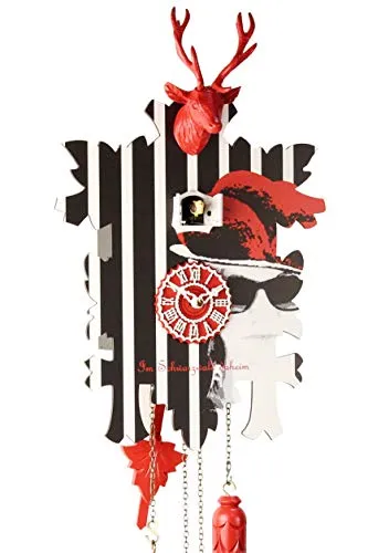 Wanduhren Rot von Eble