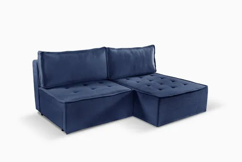 Bohoo Mini Ecksofa mit Schlaffunktion