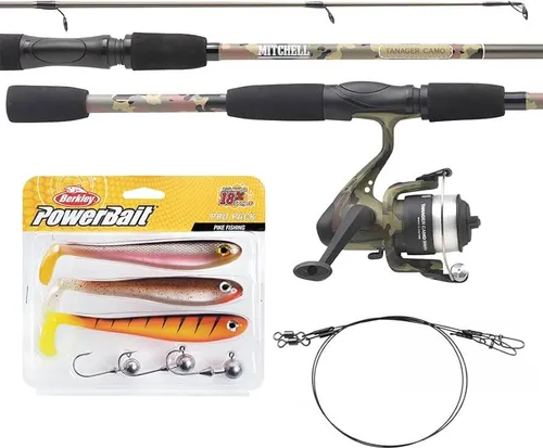 Mitchell Combo TANAGER CAMO 272 15/40 HEAVY SET 2-tlg. Angelset Angelcombo Spinnset