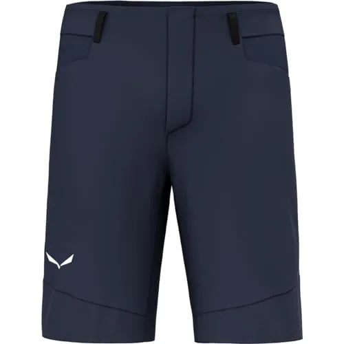 Salewa Herren Agner Dst Shorts XL - Blau - Softshellhosen für Kletterer, wasserabweisend und ideal für abwechslungsreiche Outdoor-Touren.