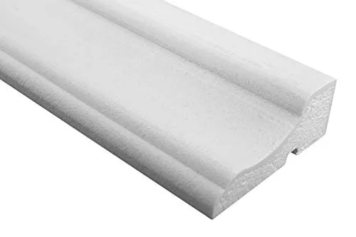 Fassaden Zierprofil MC156 | 45x120mm - Zier- & Stuckleisten, UV-witterungsbeständig und stoßfest, ideal für langlebige Akzente an Gebäuden mit einfacher Montage.