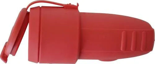 N & L 17161 Schutzkontaktkupplung Gummi 230V Rot IP44