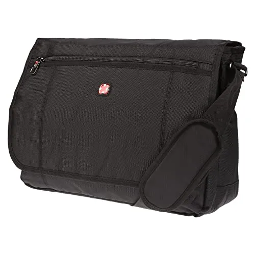 Christian Wippermann XXL Notebooktasche - Laptoptasche für Flugbegleiter - Laptop-Schultertasche mit großem DIN A4 Hauptfach, gepolstertem Laptopfach und wasserabweisendem Material, ideal für Beruf und Reisen.