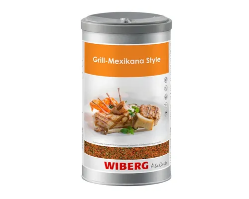 Grill Mexikana Gewürzsalz - WIBERG - Gewürzmischung für Grillliebhaber, verleiht Fleisch und Gemüse eine pikante Note. Ideal für Grillpartys und BBQs, hergestellt in Österreich.
