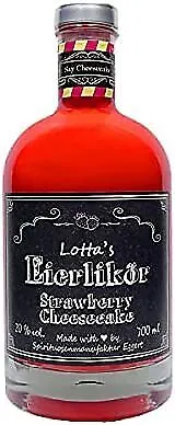 Lotta' s Eierlikör Strawberry Cheesecake 0,7 Liter