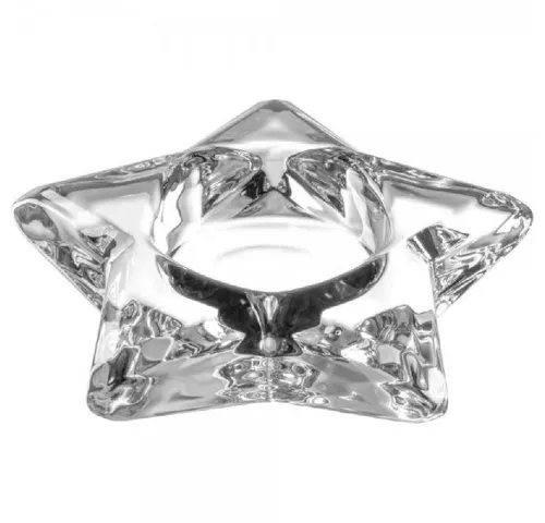 LEONARDO Windlicht Leonardo Teelichthalter Autentico Stern Klar (15cm)