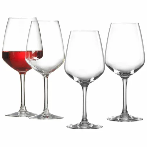 Ritzenhoff & Breker Rotweinglas Mambo 4er Set, Weingläser, Kristallglas, 400 ml