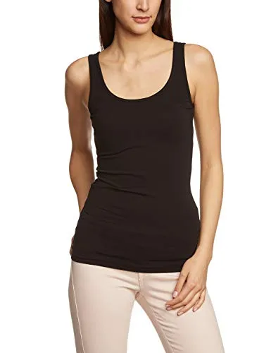 ONLY NOS Damen 15095808 Top, per Pack Schwarz (Black Black), 36 (Herstellergröße: S)