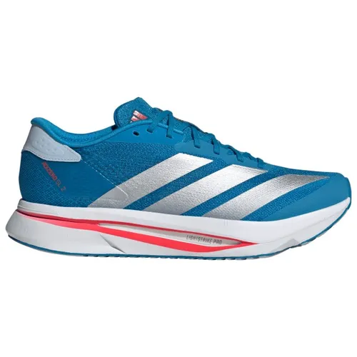 adidas Performance ADIZERO SL 2 Laufschuh Blau 47 1/3 EU - Sportlicher Laufschuh in Solar Blue, ideal für Läufer. Mit Lightstrike-Dämpfung für ein leichtes Laufgefühl und Gummisohle für guten Grip.