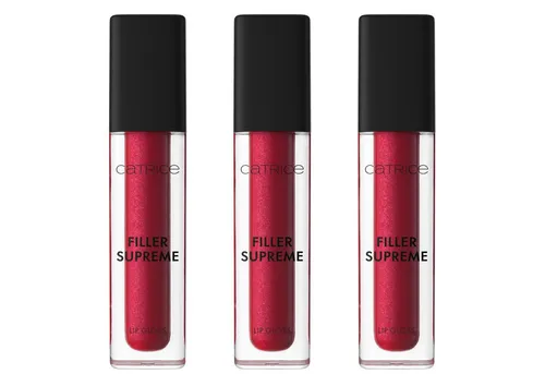 Catrice Lipgloss FILLER SUPREME LIP GLOSS, 3-tlg., für vollere Lippen und ein glänzendes Finish