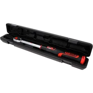KS TOOLS Drehmomentschlüssel 516.9032 - Präziser Drehmomentschlüssel für Schraubarbeiten, mit einem Drehmomentbereich von 20 bis 100 Nm und ergonomischem 2-Komponenten-Griff für komfortables Arbeiten.