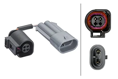 HELLA 8KA 202 117-011 Leitungssatz in schwarz von Hella