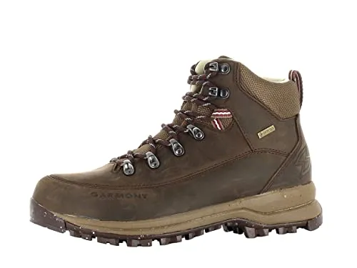 GARMONT Ascent GTX WMN Damen Wanderstiefel - Wasserdichte und atmungsaktive Wanderschuhe aus Nubukleder mit Goretex-Membran, ideal für anspruchsvolle Bergtouren.