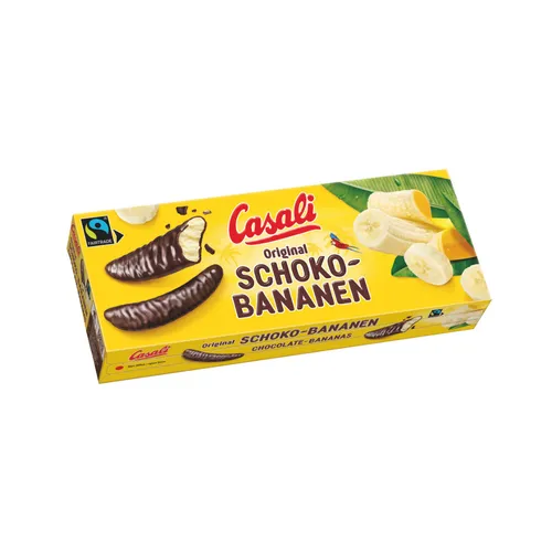 Casali Fairtrade Schoko-Bananen, 48 Stück, 600g