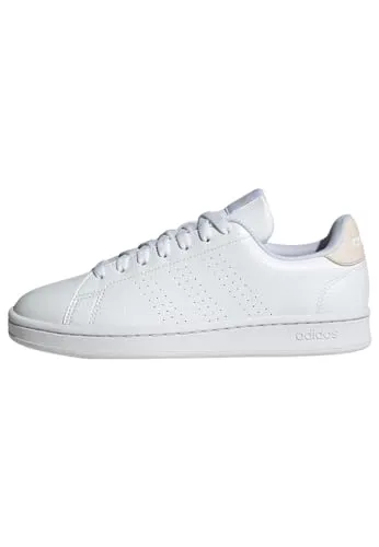 adidas Damen Advantage Sneaker, Cloud White Cloud White Putty Lila S24, 38 2/3 EU