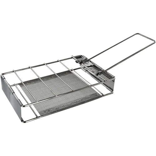 HIGHLANDER CAMPING WANDERN TREKKING FALTREIFEN GRILL TRAGBARER REISE-TOASTER