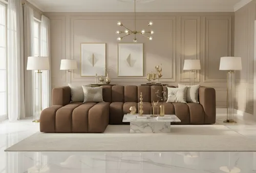 Kaiser Möbel Ecksofa L-Form GRAND 318 cm von Kaiser Möbel