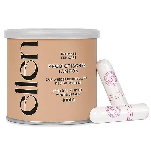 ellen® Probiotische Tampons Normal, 22 Stück von Ellen