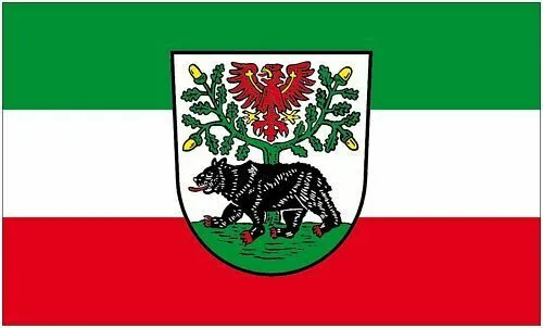Flagge / Fahne Bernau bei Berlin Hissflagge 90 x 150 cm