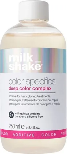milk_shake Deep Color Complex 250 ml - Haarpflege Additiv für lebendige Farben, ohne Parabene und Silikone, verbessert Intensität und Haltbarkeit der Haarfarbe.