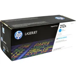 HP 212A (W2121A) - Original cyan Tonerkartusche für HP Color LaserJet, langlebig mit bis zu 4.500 Seiten Druckleistung und ideale Kompatibilität