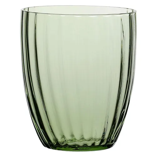 Trinkglas Gläser Trinkgläser Wasserglas Saftglas Mehrzweckglas Grün Glas 310 ml