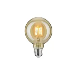 LED Vintage Globe 95 E27/6 5W gold   , Maße (cm): H: 13,8  Ø: 9.5