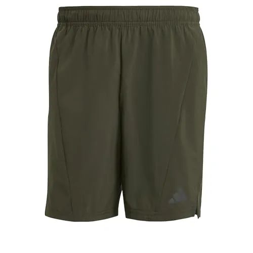 adidas Men's Designed for Training Workout Shorts Night Cargo XL 13 cm