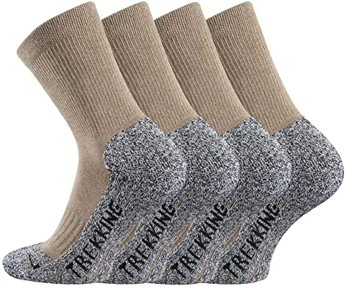 TippTexx 24 7 Monate Anti-Loch-Garantie Trekking-Wandersocken - Genießen Sie 40 Tage Testzeit für unsere bequemen Trekking-Wandersocken mit Anti-Loch-Garantie. Ideal für Wanderer und Sportbegeisterte, bieten sie hohen Tragekomfort durch Baumwollanteile.