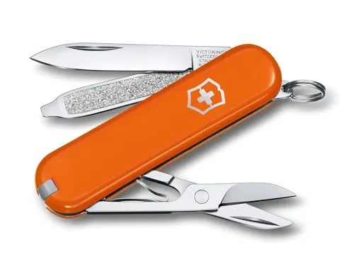 Victorinox Classic SD Taschenmesser, Klein, Orange in orange von Victorinox