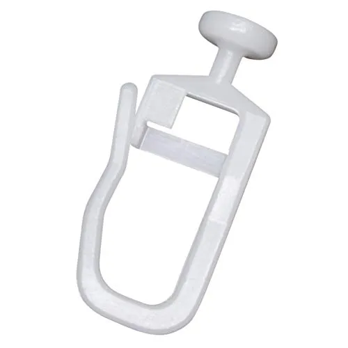 DELFRA 100 Faltengleiter in weiß von DELFRA