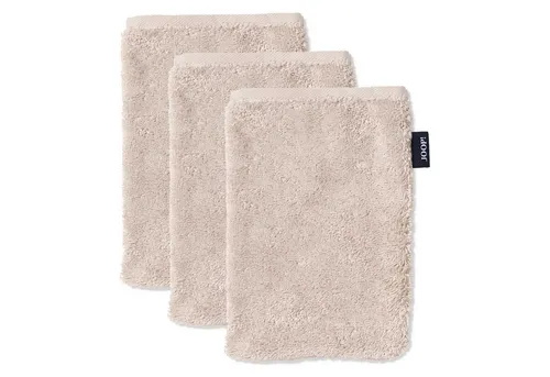 JOOP! Waschlappen, 3er Pack in beige von JOOP!