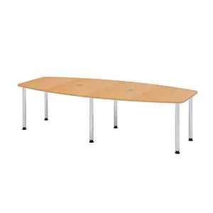 Hammerbacher Konferenztisch KT28C, 280 cm von Hammerbacher