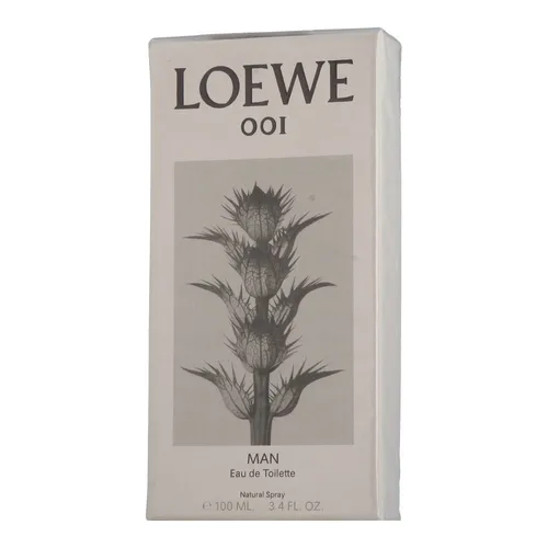 Loewe 001 Man Eau de Toilette Spray (100 ml) - Eau de Toilette mit eleganten Duftnoten von Bergamotte und Sandelholz, ideal für den modernen Mann, der seinen individuellen Stil unterstreichen möchte.