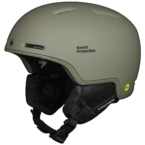 Sweet Protection Looper MIPS Helm, Woodland, L - Ski- und Snowboardhelm mit MIPS-Technologie für zusätzlichen Schutz, extrem leicht und mit komfortablem Innenfutter sowie Goggle-Integration für perfekten Sitz.