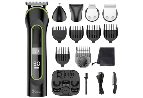 Scttomon Bartschneider RFC5918, Haarschneider Bodygroomer 5 in 1 Wasserdicht