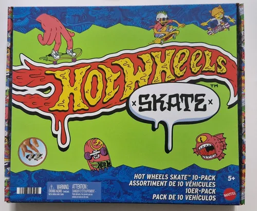 Hot Wheels Skate 10er Set – Fingerboards mit Schuhen – Mattel – Neu & OVP